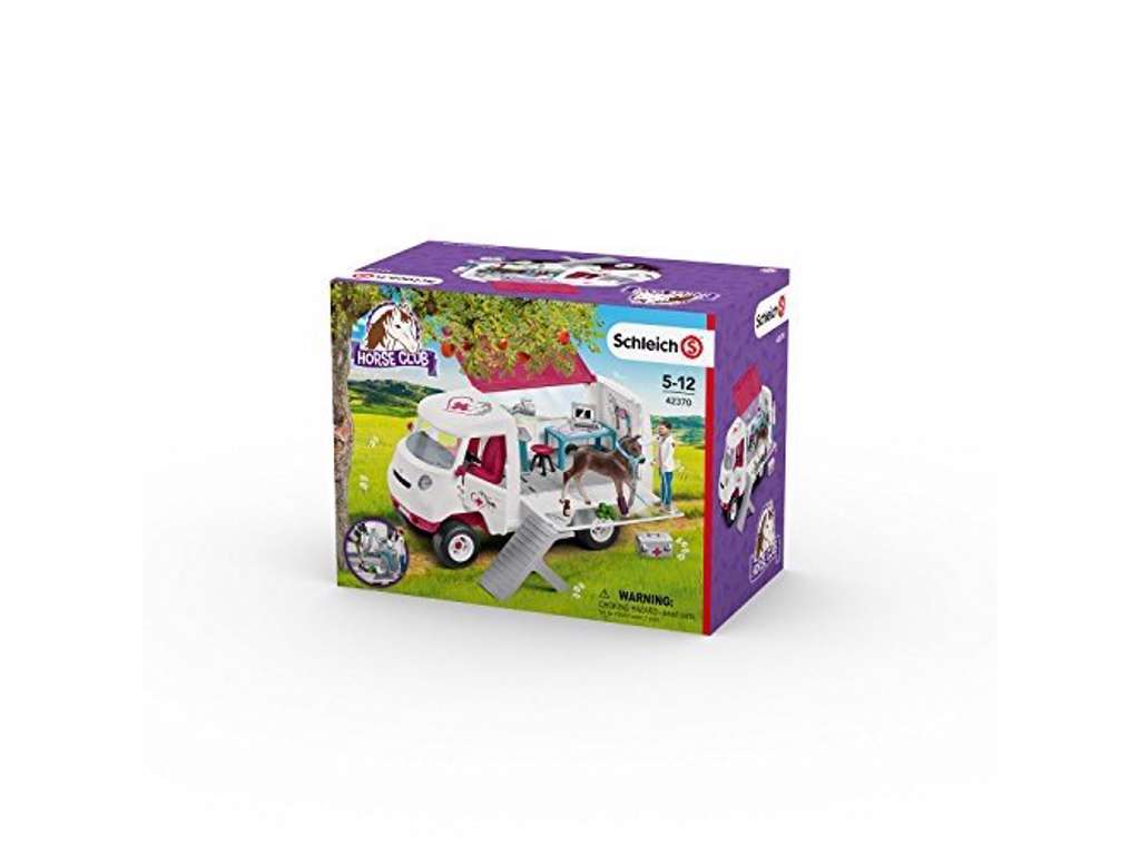 Mobil dyrelæge med hannoveranerføl fra Schleich - 42370