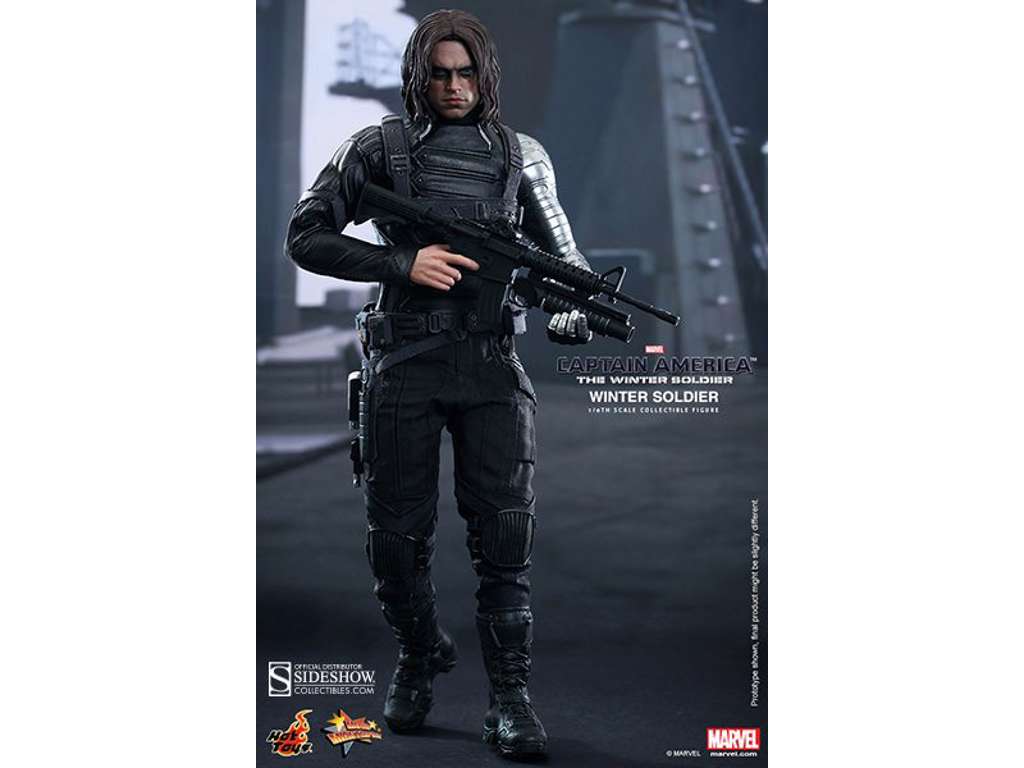 Captain America The Winter Soldier Movie Masterpiece Action Figure 1/6 Winter Soldier 30 cm