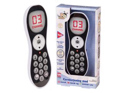 Fjernbetjening med dansk tale fra B beez