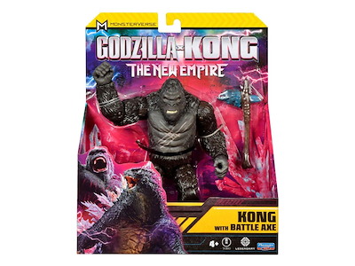 Godzilla x Kong: The New Empire Action Figure Kong with Battle Axe 15 cm