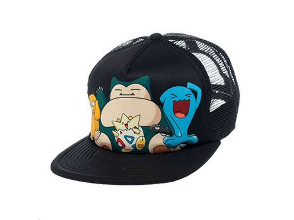 Pokémon snapback kasket med karakterer