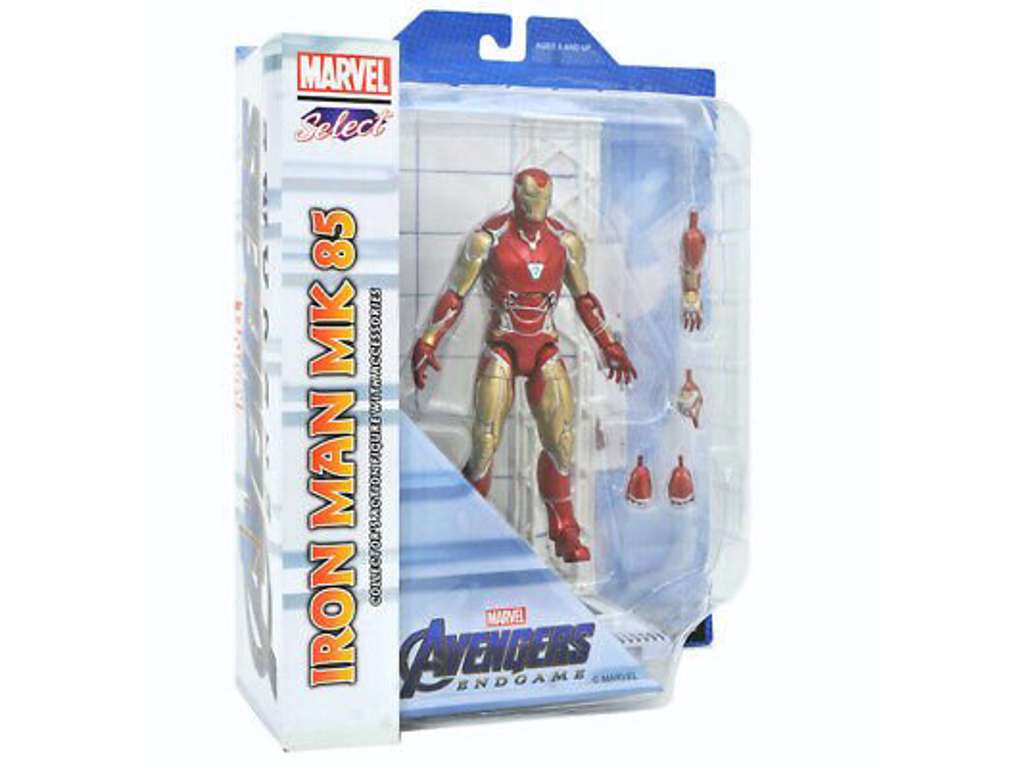 Marvel Select  action figur af Iron Man MK 85 på 18 cm