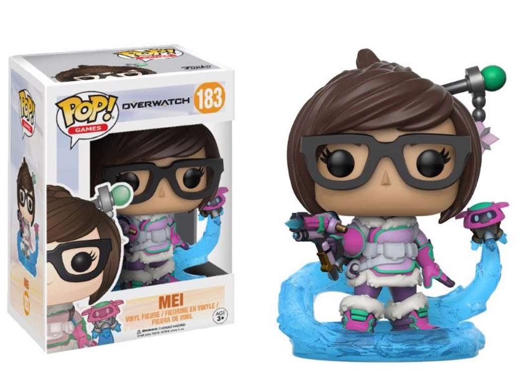 Overwatch POP! vinyl figur af Mei på 9 cm