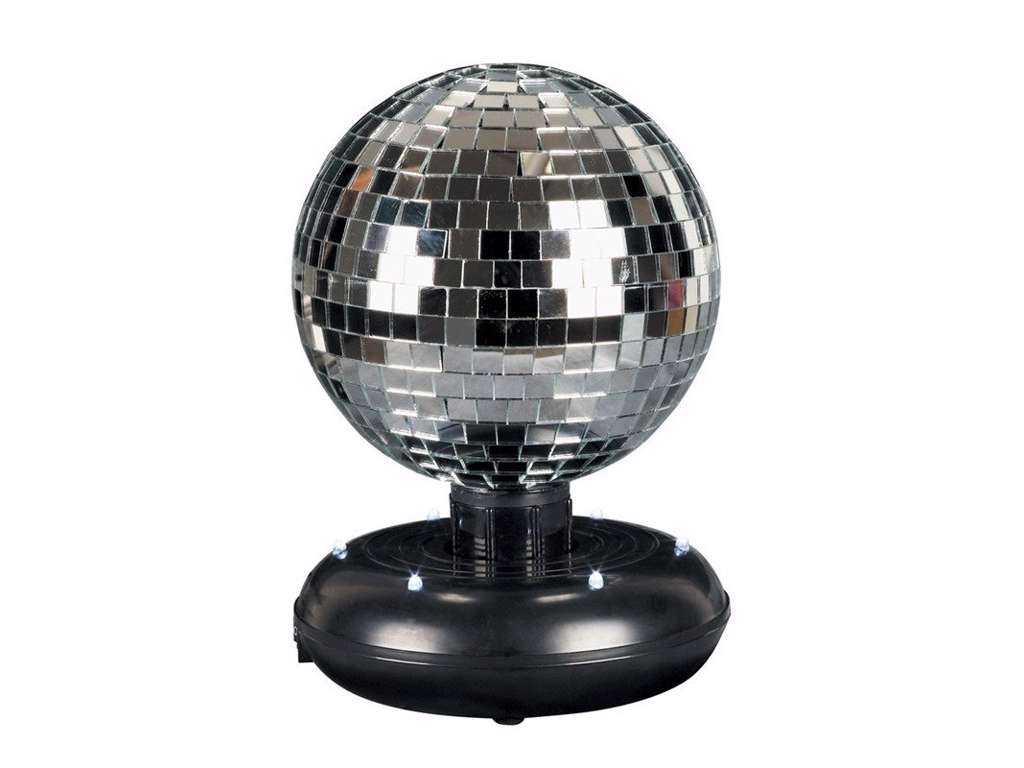 Diskokugle med lys