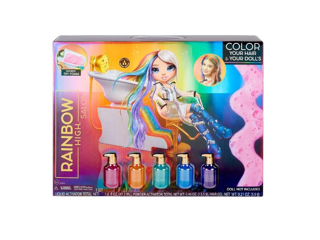 Rainbow High Frisørsalon Legesæt
