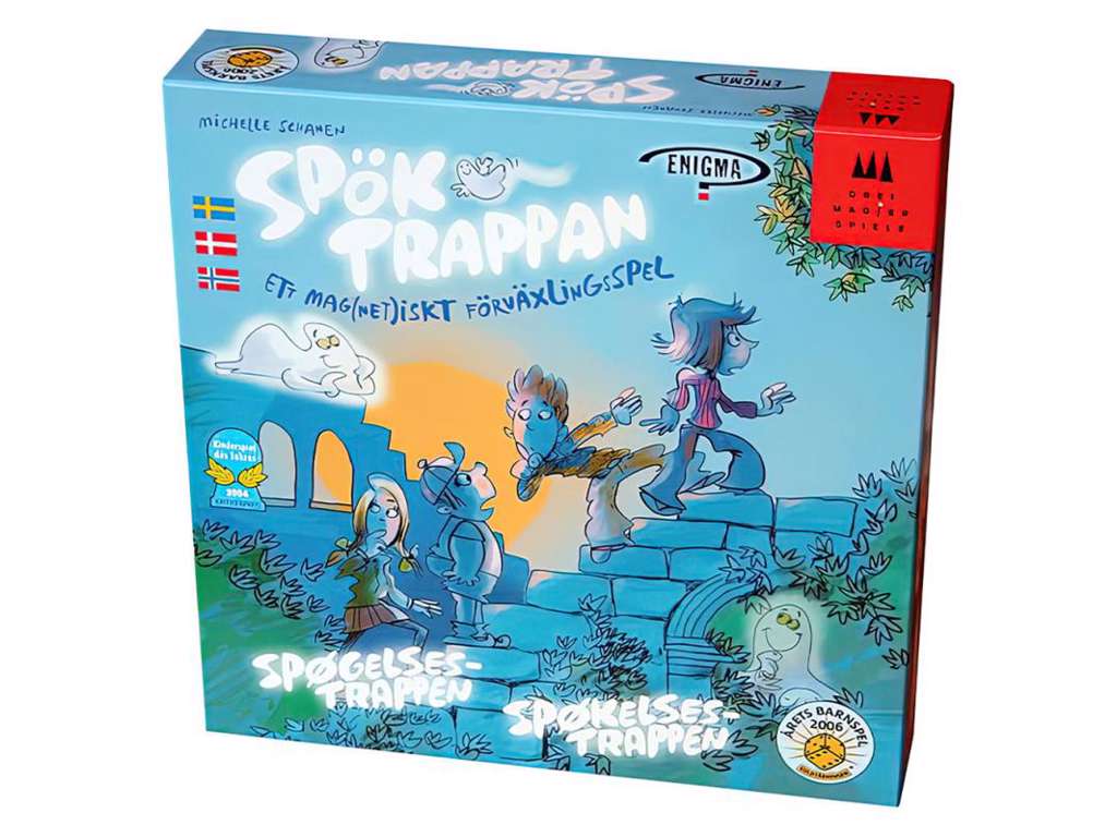 Spøgelsestrappen / Spöktrappan (Nordic) - brætspil fra Vennerød