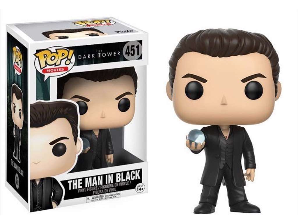 The Dark Tower POP! vinyl figur af The Man in Black på 9 cm