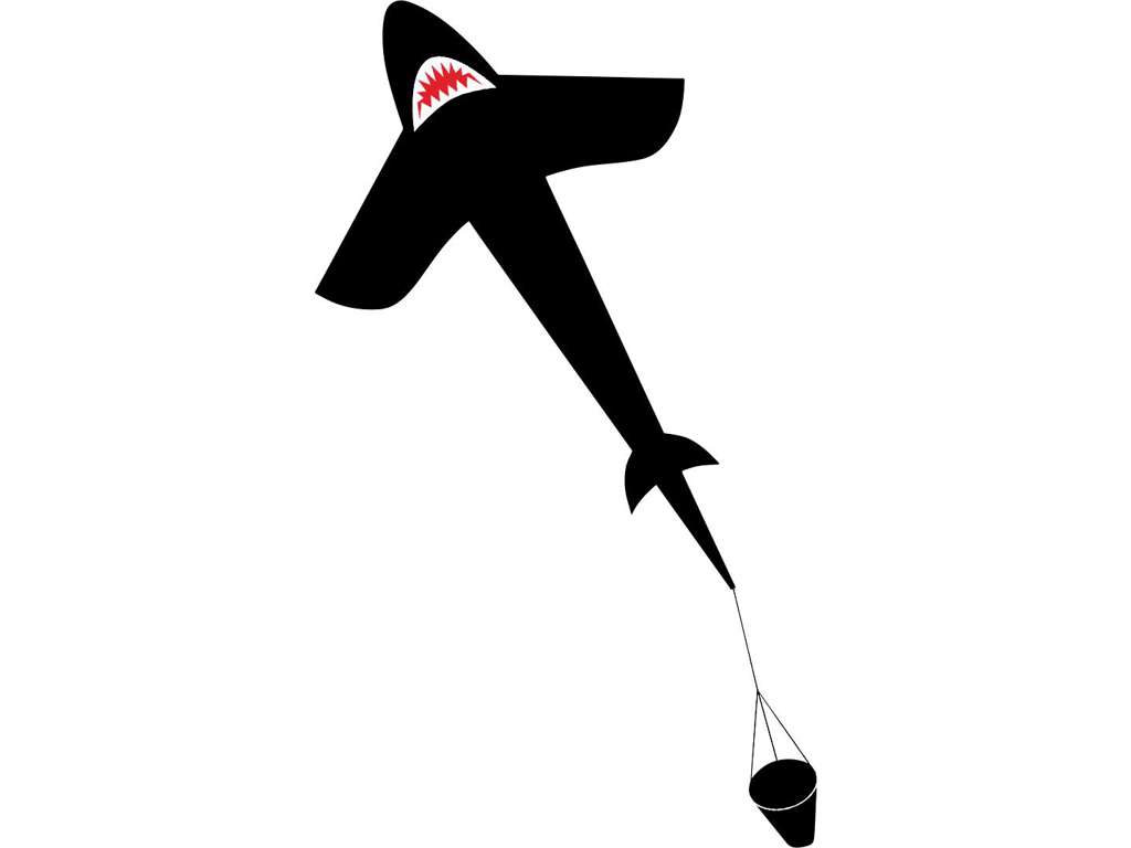 Haj drage med lang hale