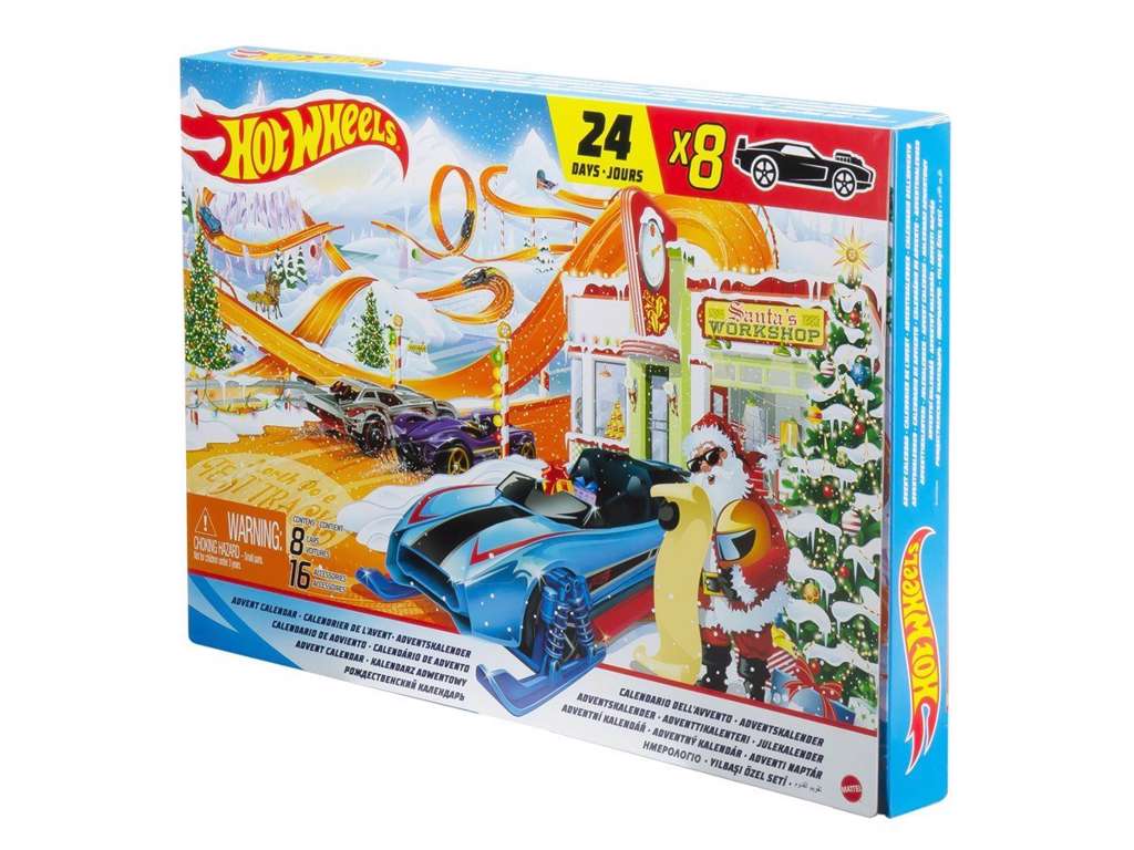 Hot Wheels julekalender/adventskalender 2021