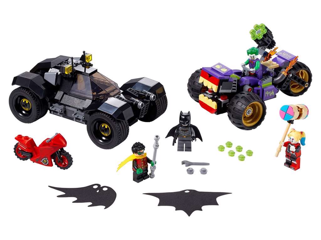 LEGO Super Heroes - Jagt på Jokerens trehjuler - 76159
