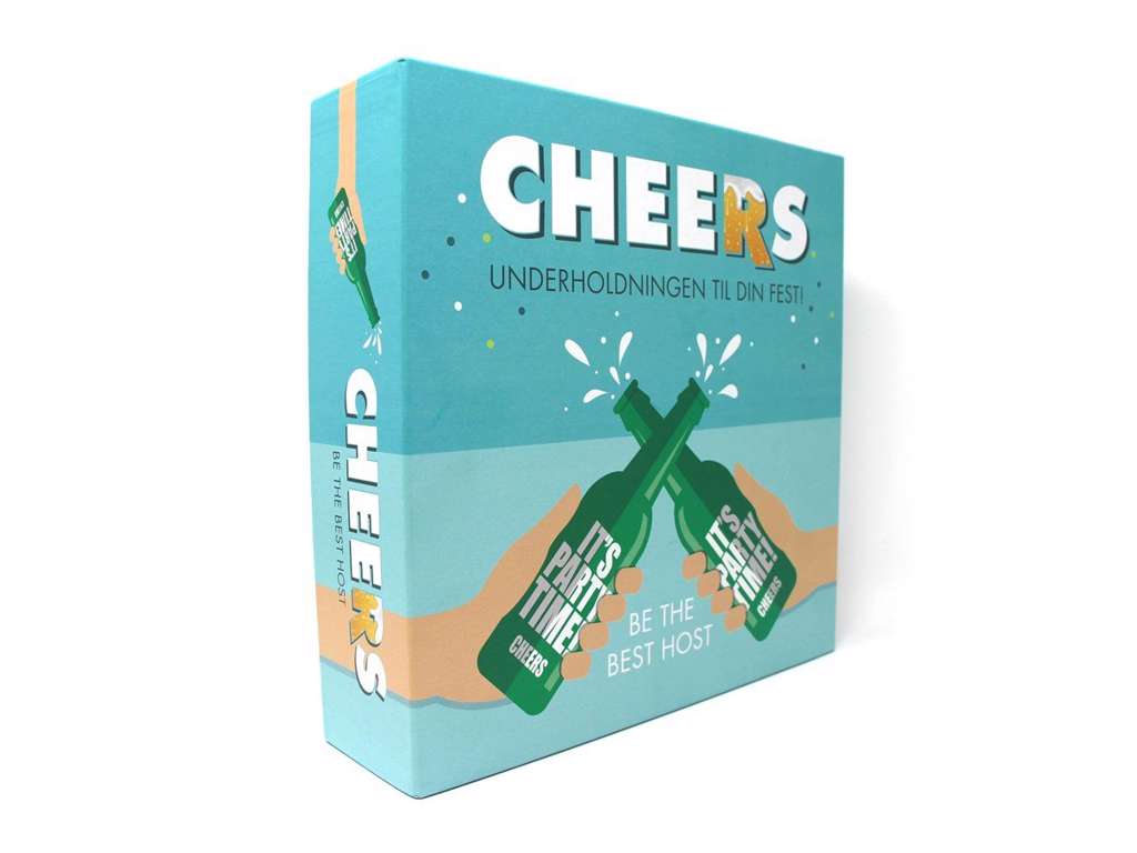 Cheers: Underholdningen til din fest (DA) - brætspil fra Spilbræt