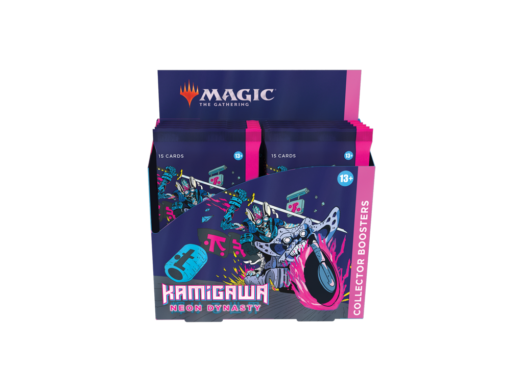Magic the Gathering: Kamigawa Neon Dynasty - Collector Booster display