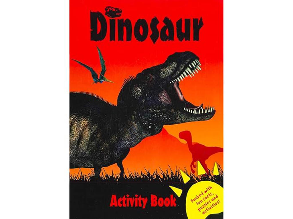 Dinosaur male-og aktivitetsbog