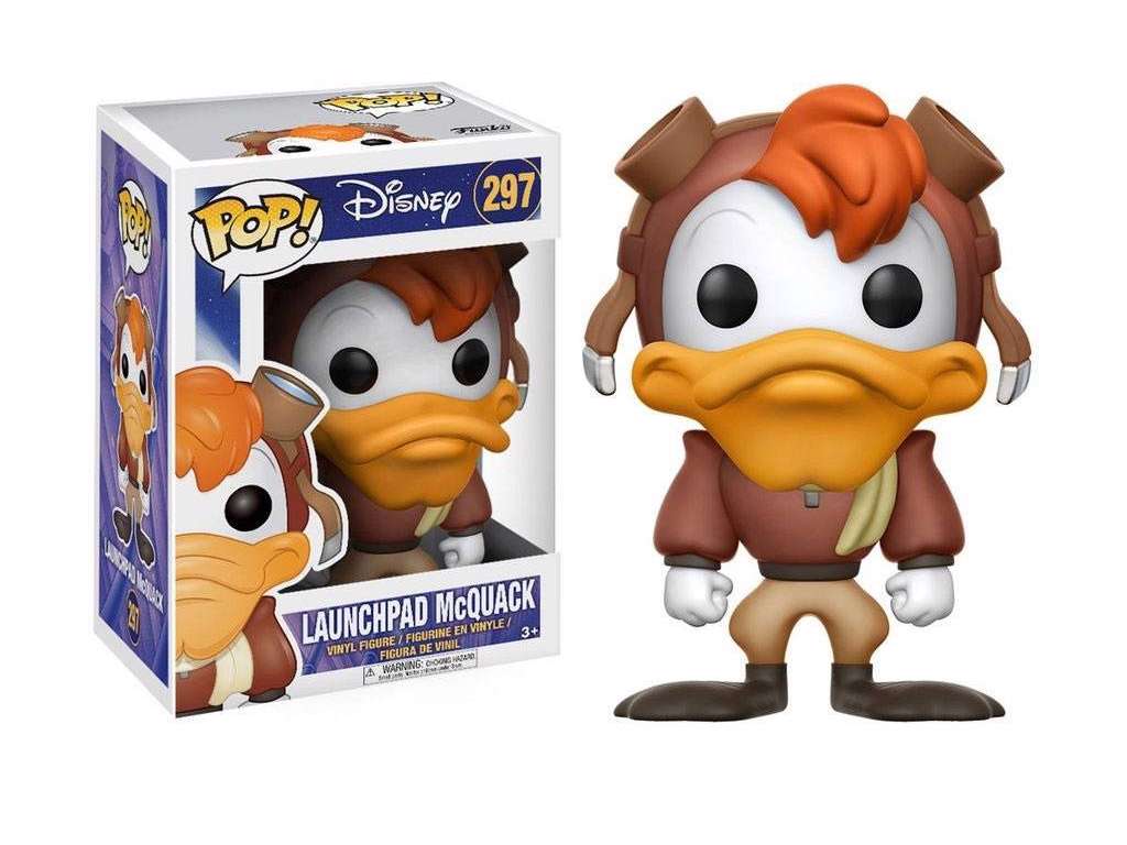Darkwing Duck POP! vinyl figur af Launchpad McQuack på 9 cm