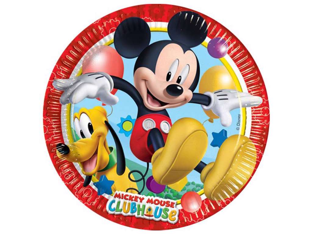 Mickey Mouse paptallerkner - store