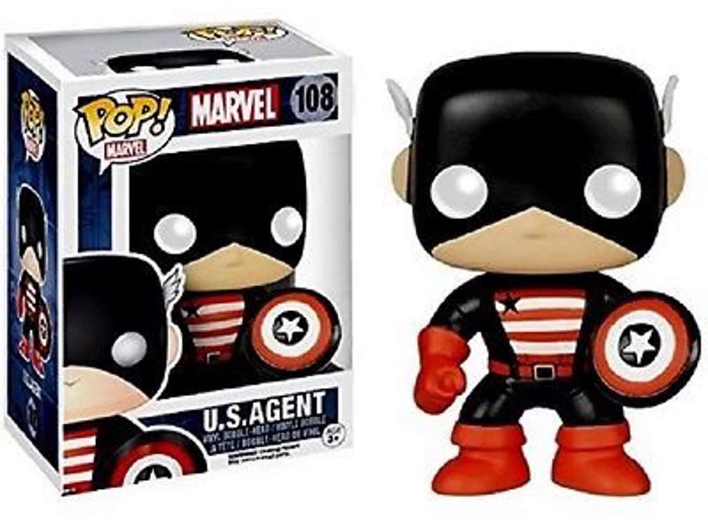 Marvel Comics POP! vinyl figur af U.S. Agent på 9 cm