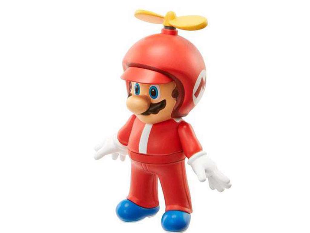 Super Mario: Mario figur på 6 cm med optræk