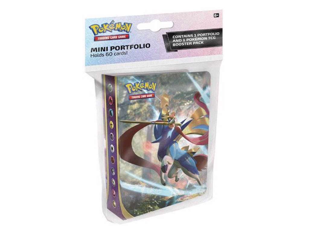 Pokémon Sword & Shield 1 boosterpakke og minimappe