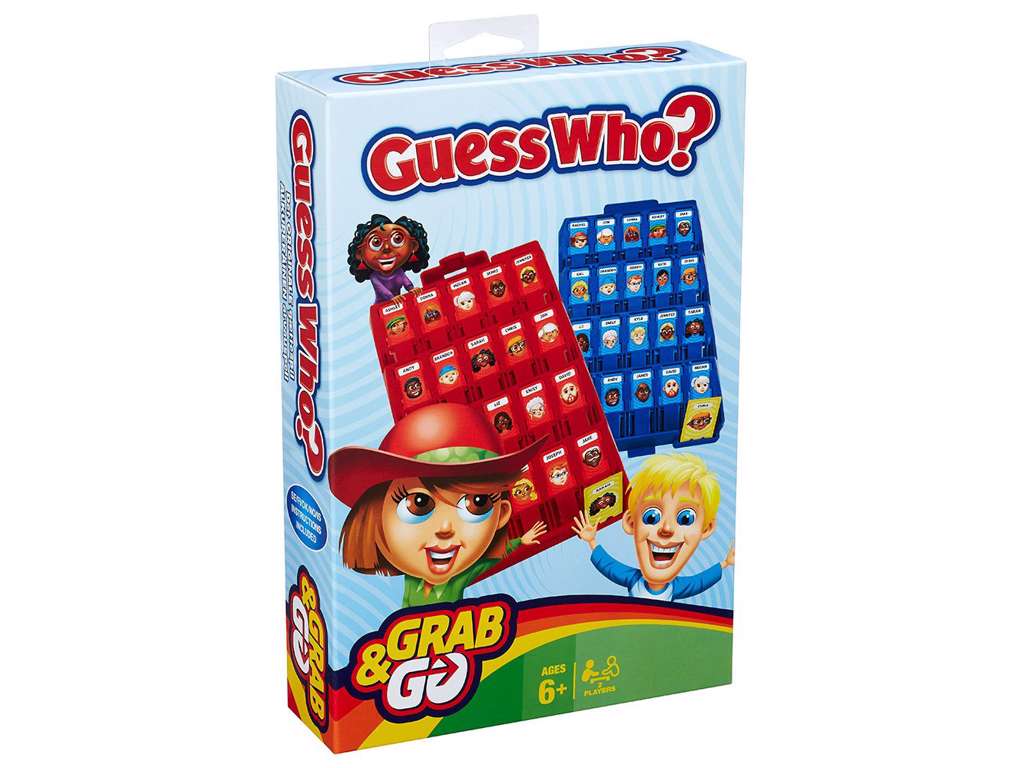 Guess Who Grab And Go (Nordic) - brætspil fra Hasbro