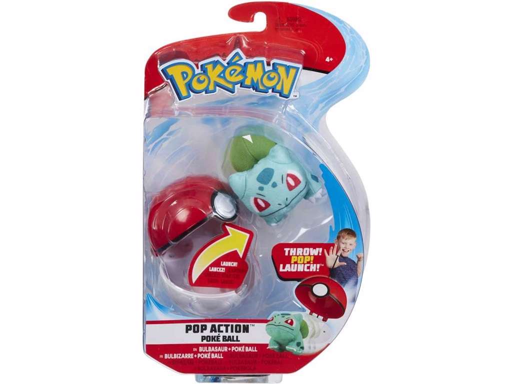 Pop-Action Pokeball med Bulbasaur