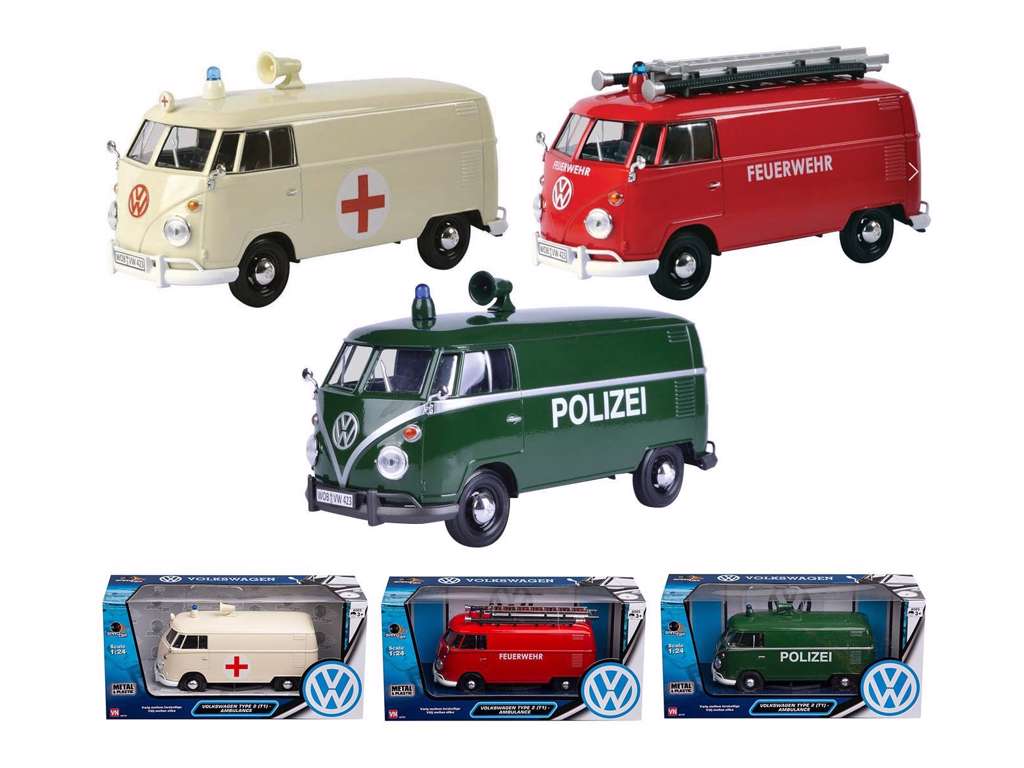 Volkswagen designer udrykningskøretøj i 1:24 fra Speedcar