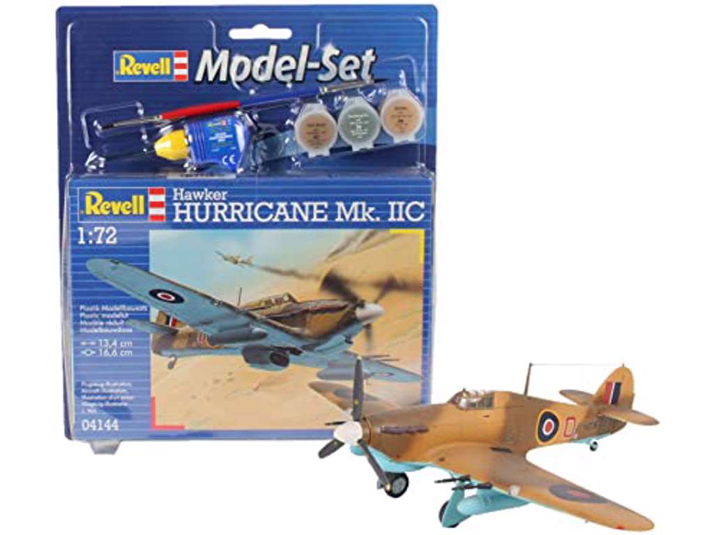 Hawker Hurricane Mk.II 1:72 model kit fra Revell