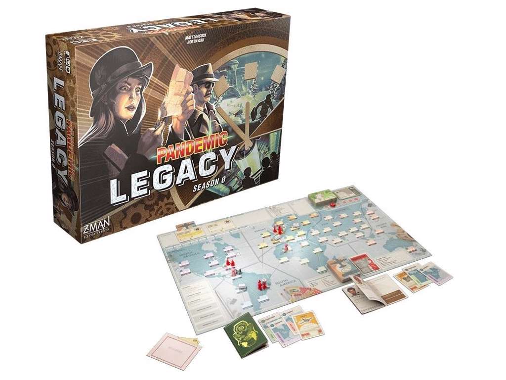 Pandemic Legacy Season 0 - brætspil