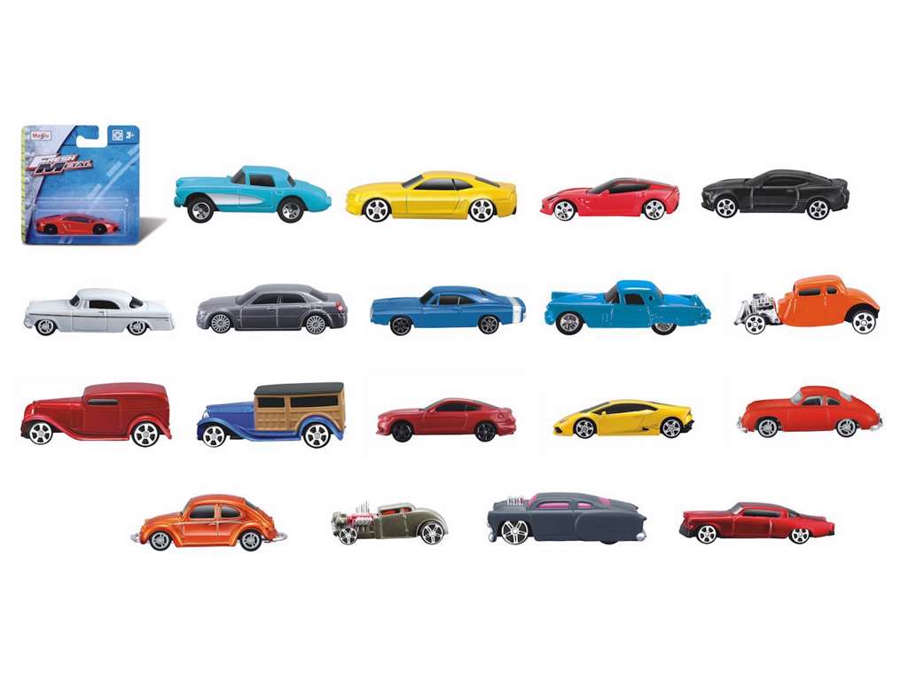 Diecast legetøjsbil - 7 cm. fra Maisto