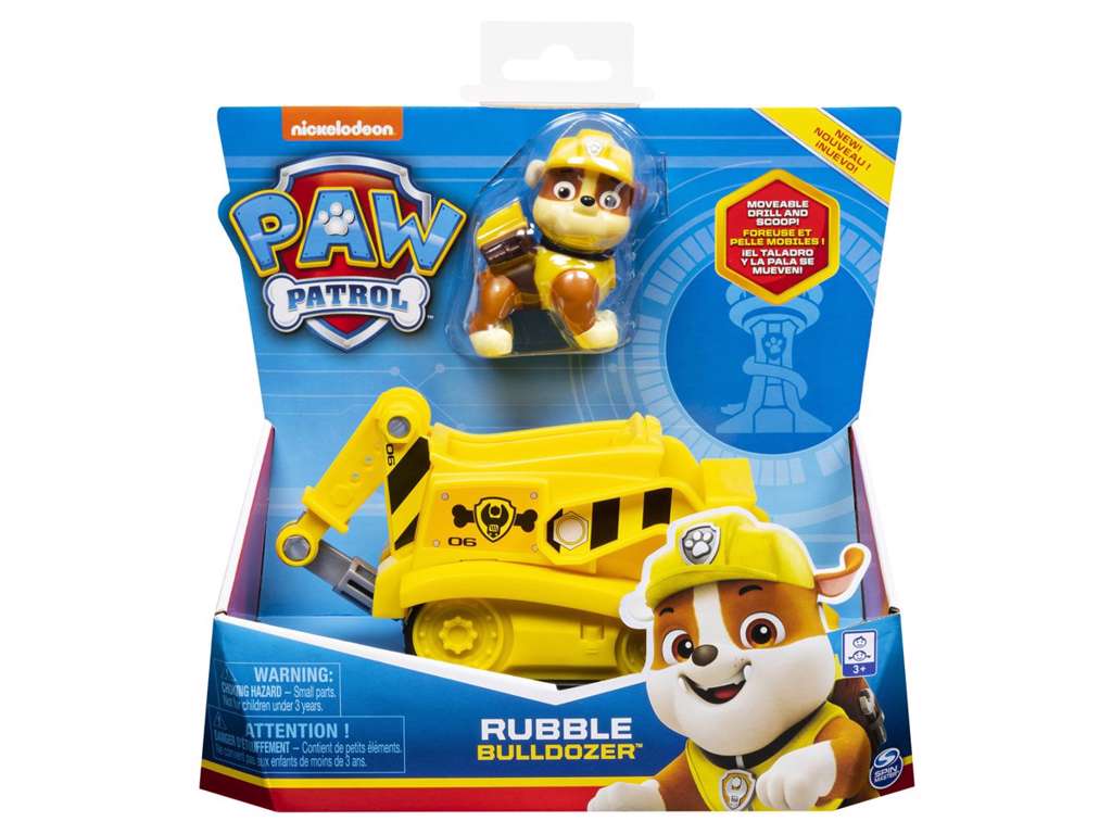 Paw Patrol basis bil med Rubble