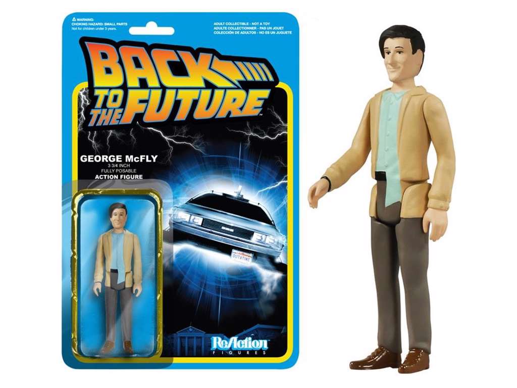 Back To The Future "ReAction" action figur George McFly 10 cm fra Funko