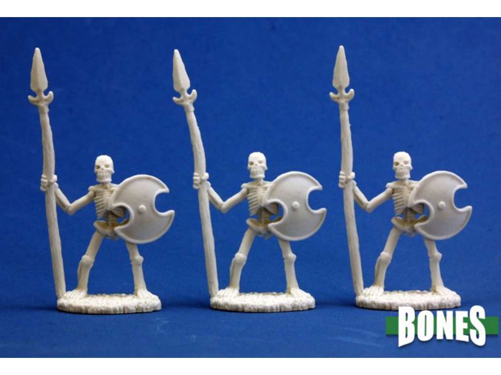 Skeletal Spearman (3) figur fra Reaper