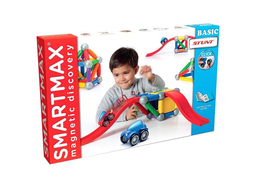 SmartMax: Stunt Cars (Nordic) - brætspil fra Smart Games