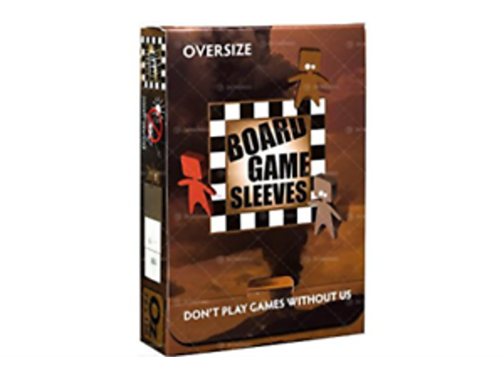 Boradgame Sleeves Oversize 79x120mm - Kortlommer til brætspilskort