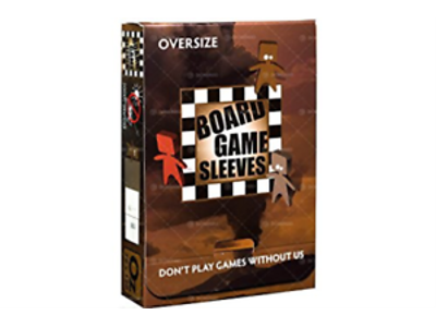 Boradgame Sleeves Oversize 79x120mm - Kortlommer til brætspilskort