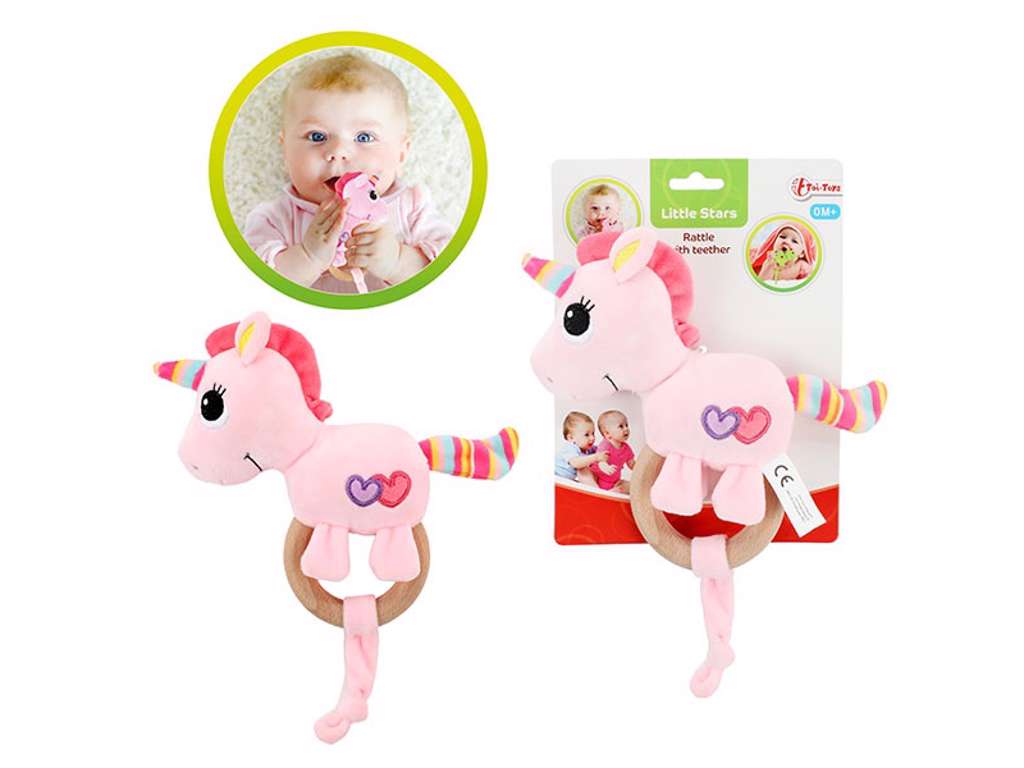 LITTLE STARS baby rangle med enhjørning