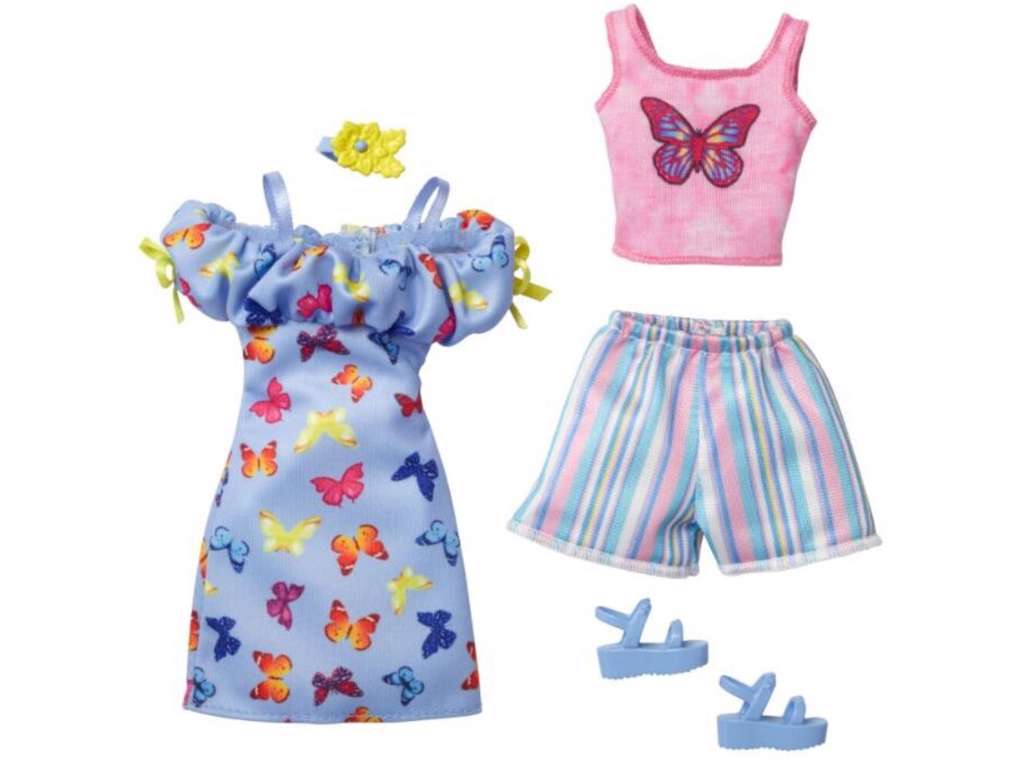 Barbie 2-pak dukketøj sæt 68