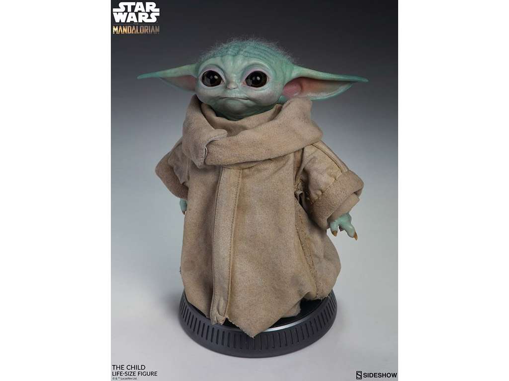 Star Wars The Mandalorian Life-Size statue af The Child på 42 cm fra Sideshow Collectibles