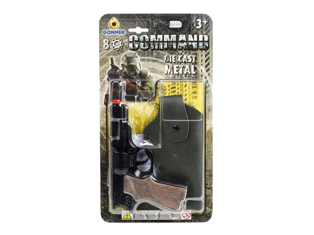 GONHER Comand sæt i metal