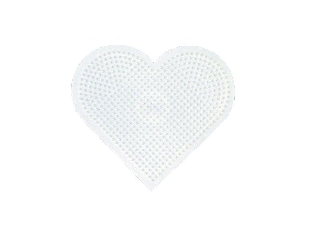 Hama stiftplade hjerte – stor (16 x 17,5 cm)Hama stiftplade hjerte – stor (16 x 17,5 cm)