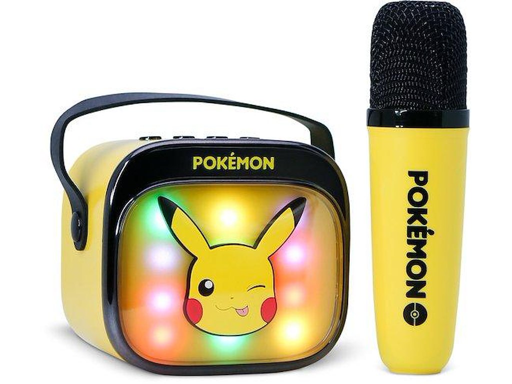 Pokémon Karaokehøjttaler med Mikrofon "Pikachu" PopSing LED