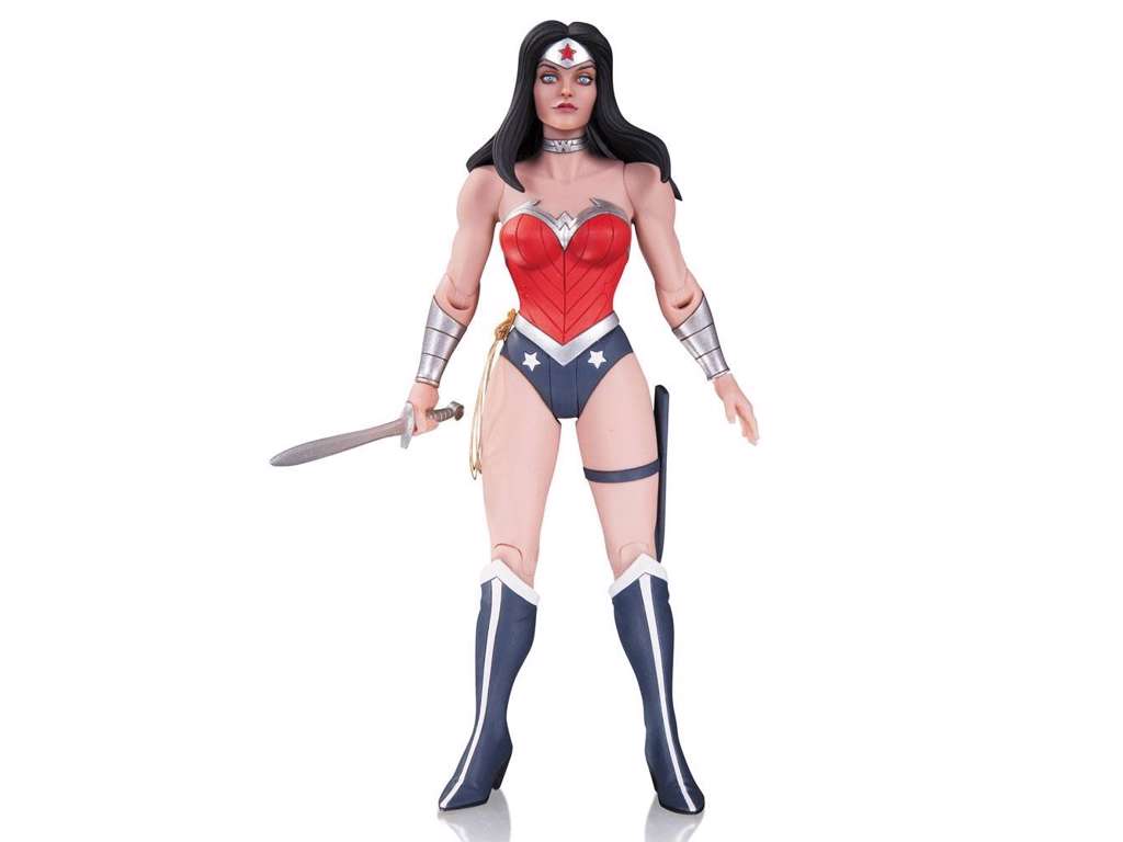 DC Comics Designer action figur af Wonder Woman by Greg Capullo på 17 cm