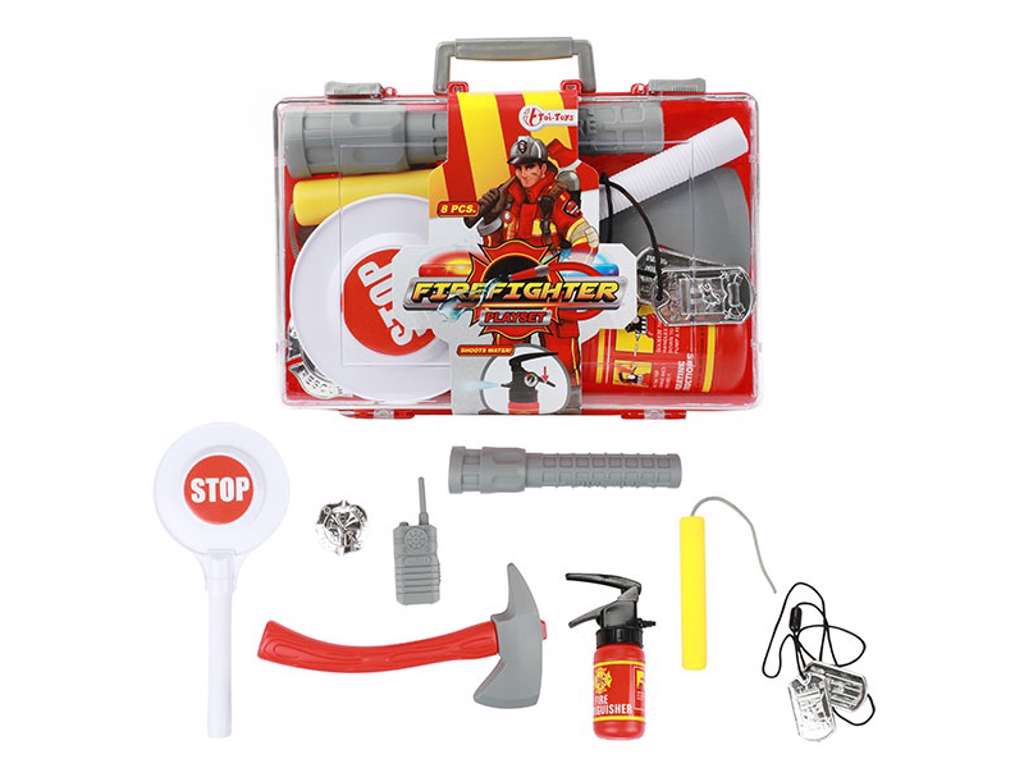 Brandmands Kuffert med tilbehør