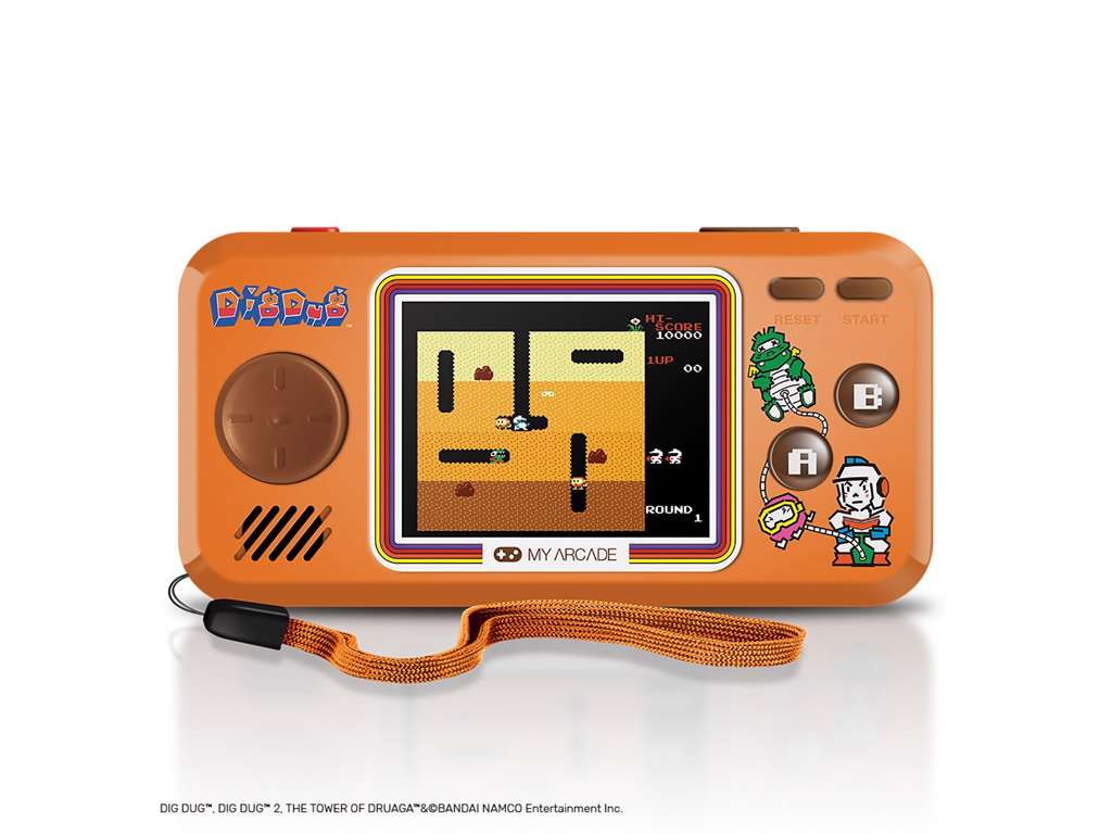 Dig Dug håndholdt spillemaskine