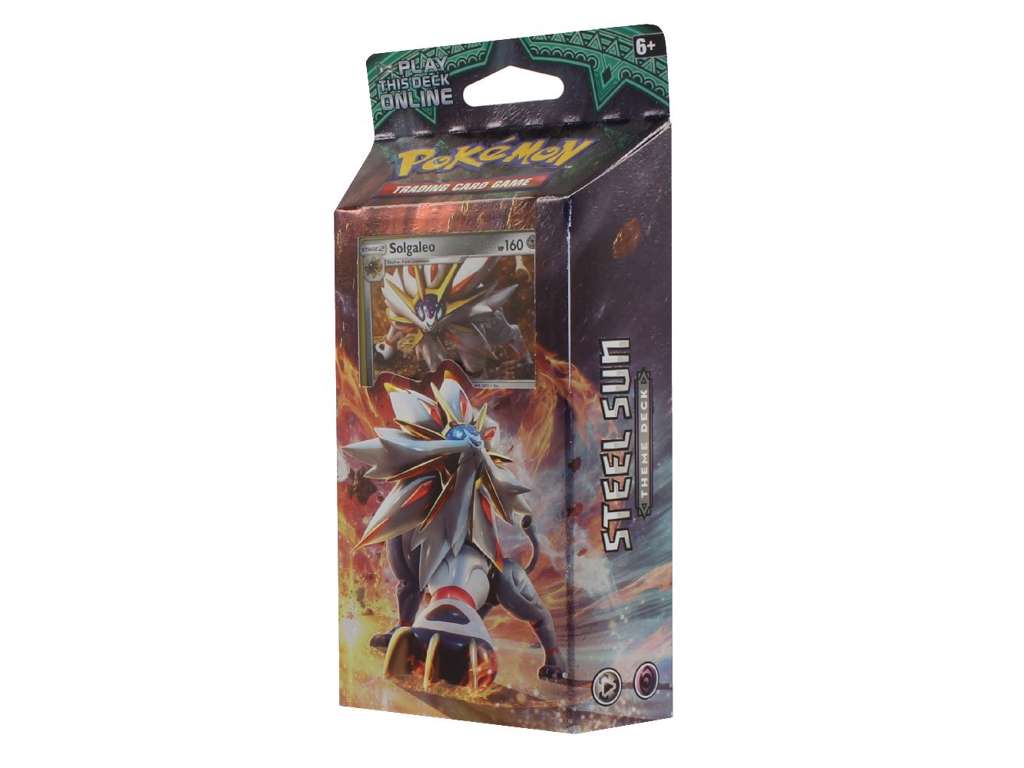 Pokémon Steel Sun theme deck med Solgaleo