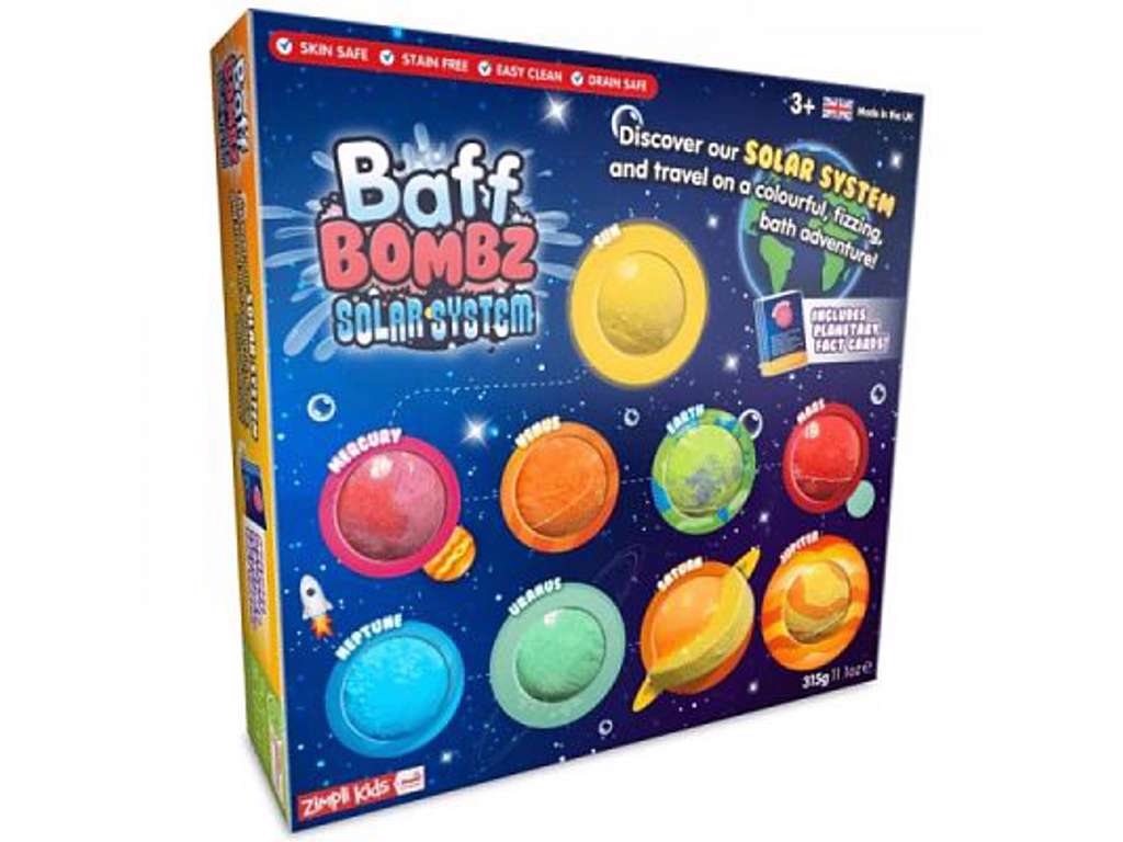 Zimpli Kids Planet Baff Bombz