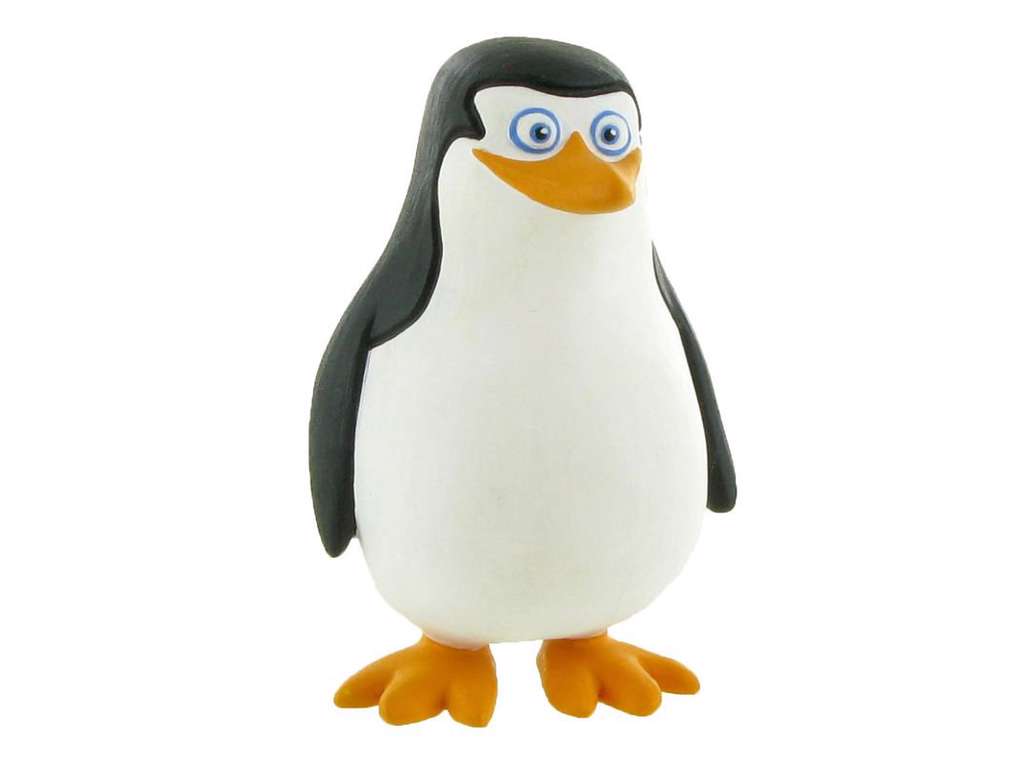 Rekrut figur fra Madagascar på 7 cm