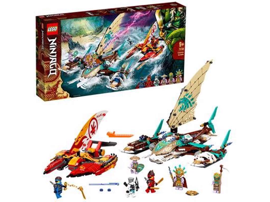 LEGO Ninjago - Katamarankamp til havs - 71748