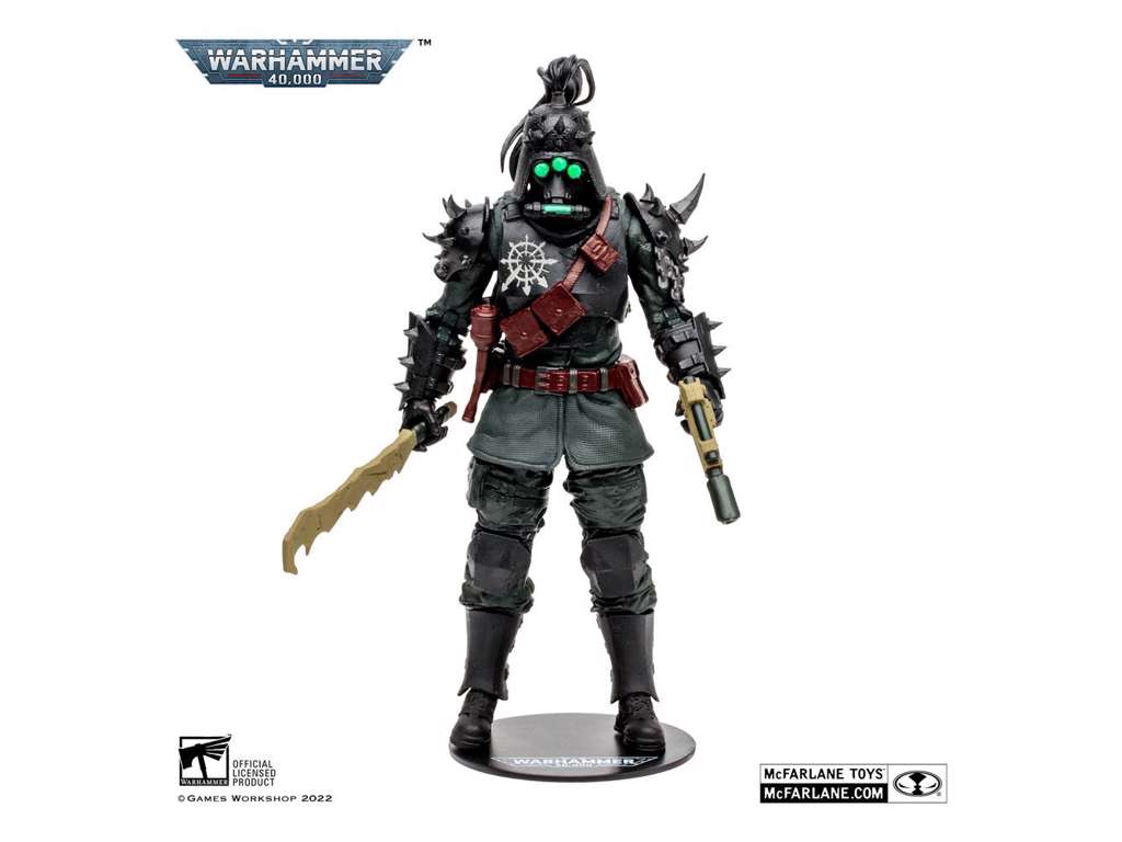 Warhammer 40k: Darktide Traitor Guard (Variant) actionfigur på 18 cm