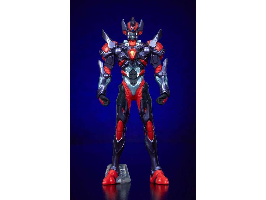 SSSS.Gridman Strong Style Sofvi Series statue af Gridknight på 19 cm