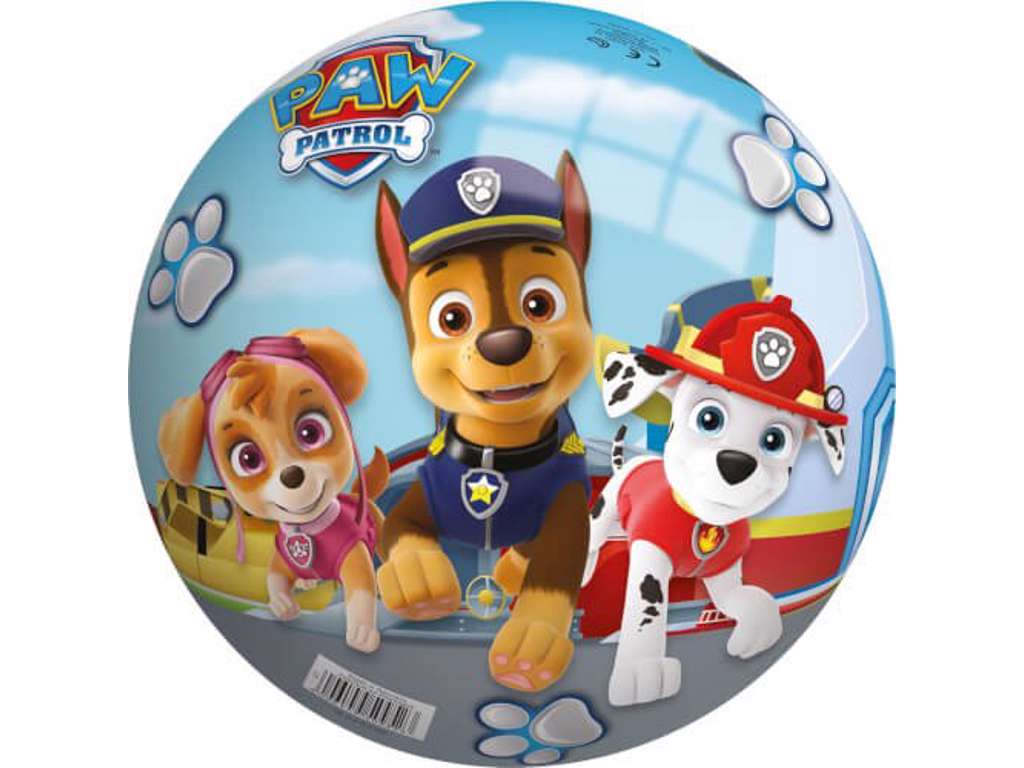 Paw Patrol stor fodbold på 23 cm